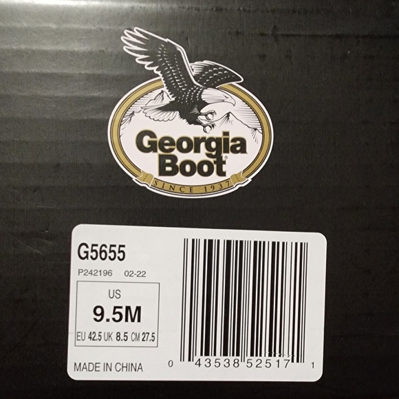 Men's Georgia Boot-Muddog G5655 - Picture 5 of 5